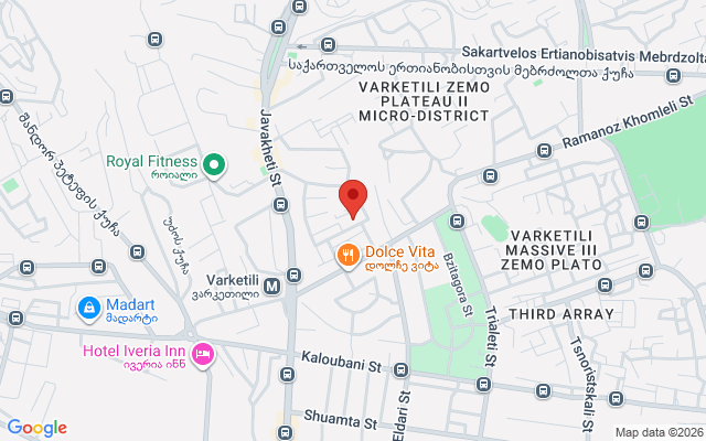Карта расположения