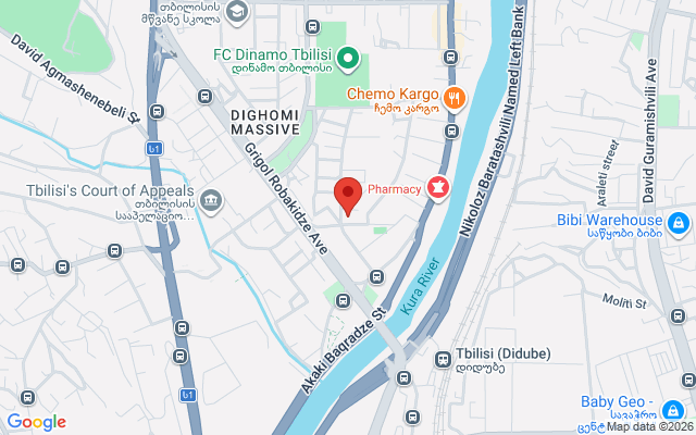 Карта расположения
