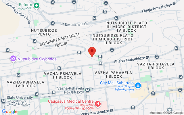 Карта расположения