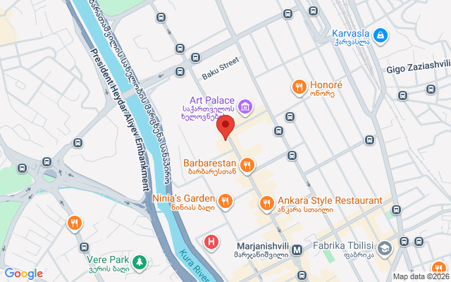 Карта расположения