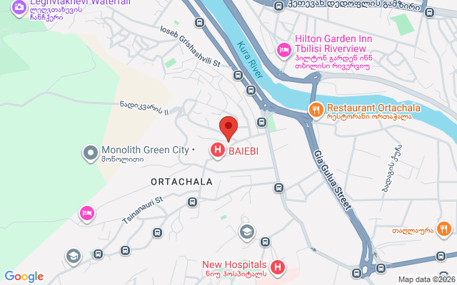 Карта расположения