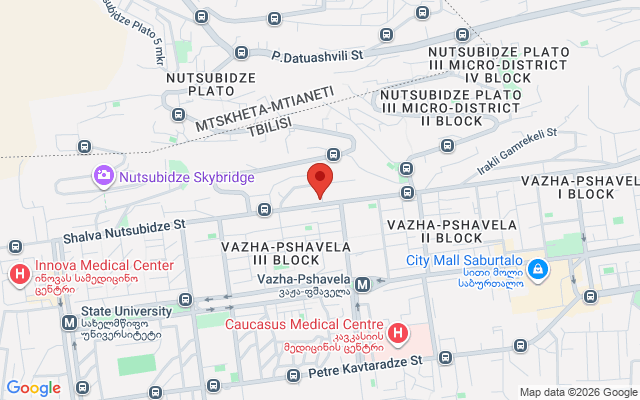 Карта расположения