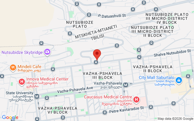 Карта расположения