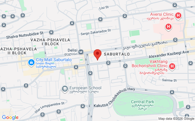 Карта расположения