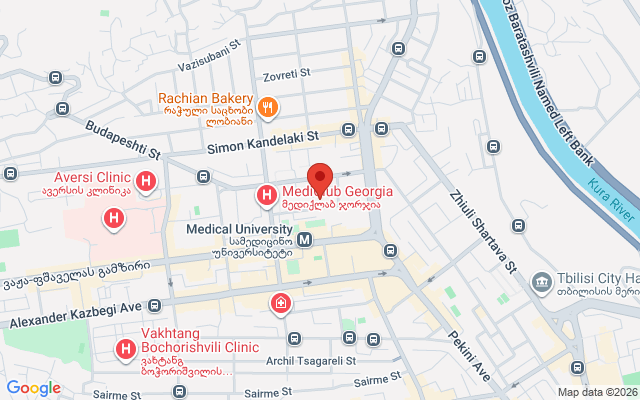 Карта расположения