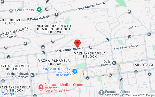 Карта расположения