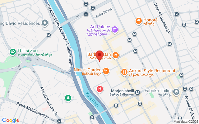 Карта расположения