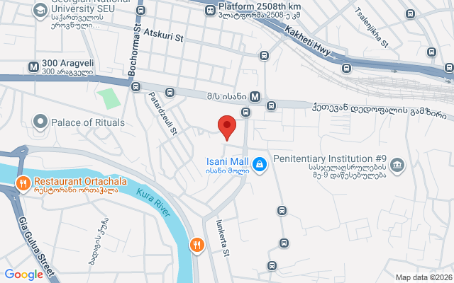 Карта расположения