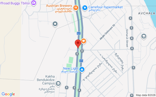 Карта расположения