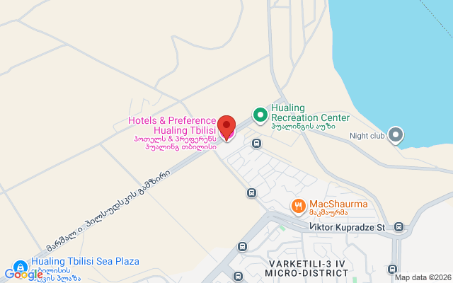 Карта расположения