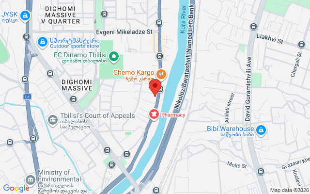 Карта расположения