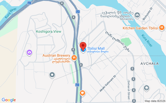 Карта расположения