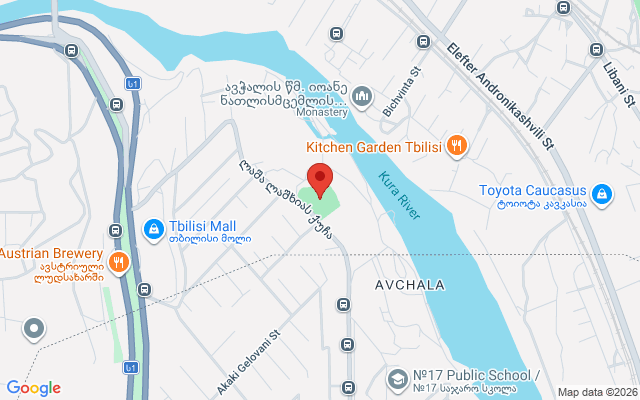 Карта расположения