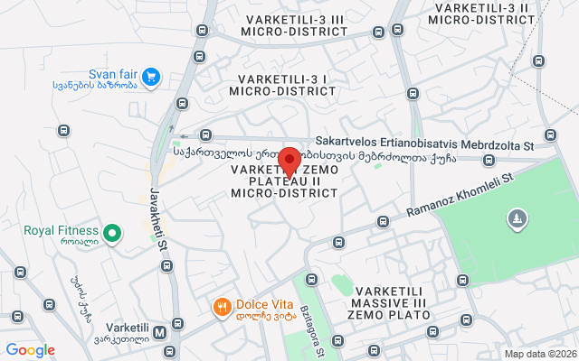 Карта расположения