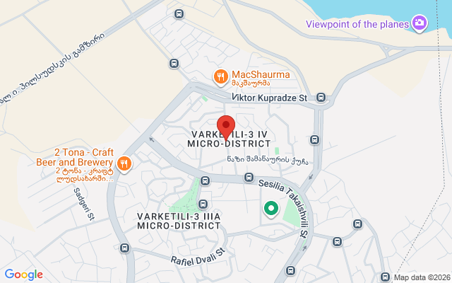 Карта расположения
