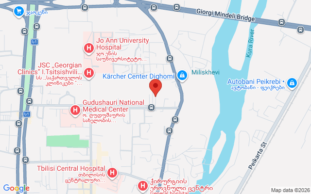 Карта расположения