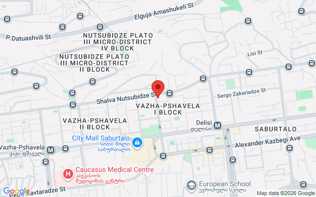 Карта расположения