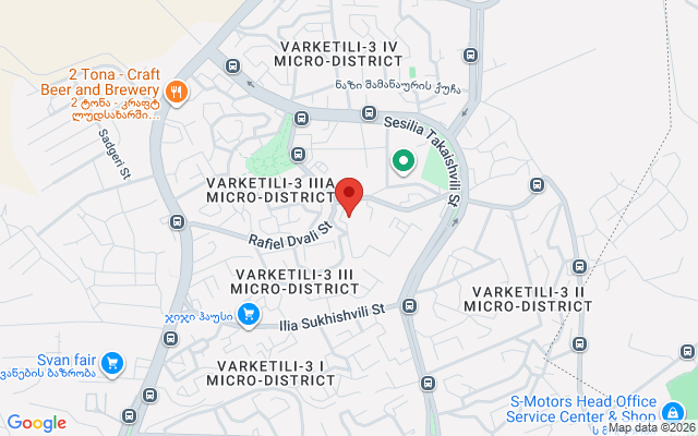 Карта расположения