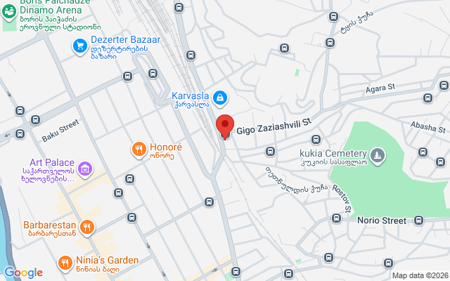 Карта расположения