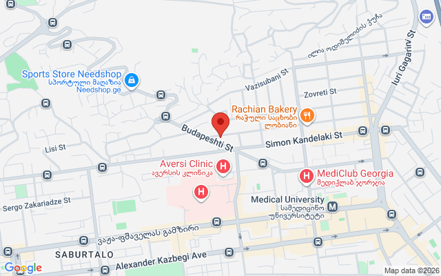 Карта расположения