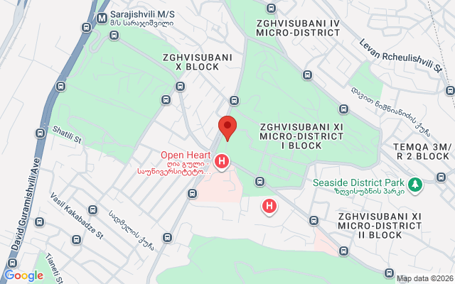 Карта расположения