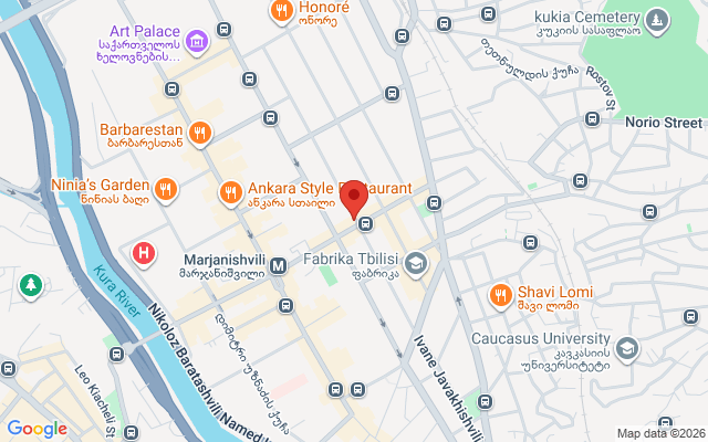 Карта расположения