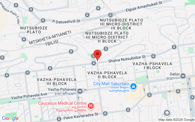 Карта расположения