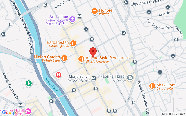 Карта расположения