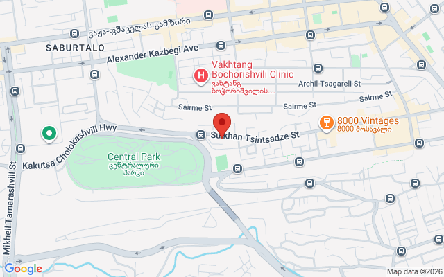 Карта расположения