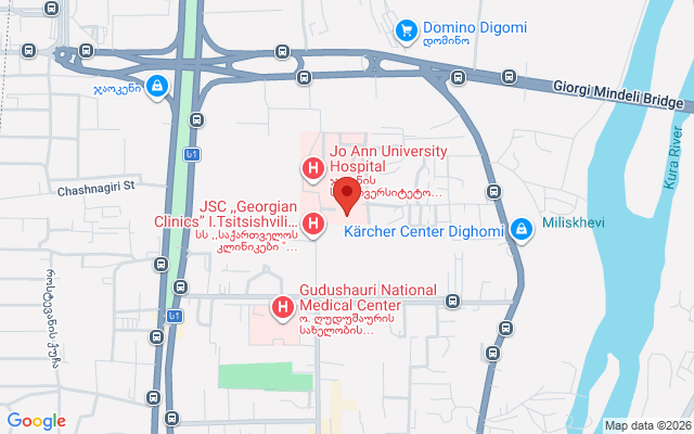 Карта расположения
