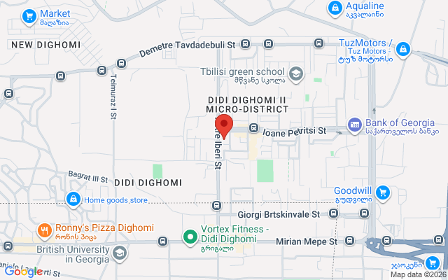 Карта расположения