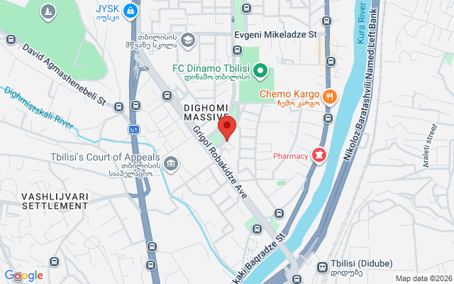 Карта расположения
