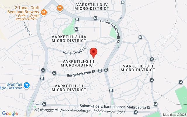 Карта расположения