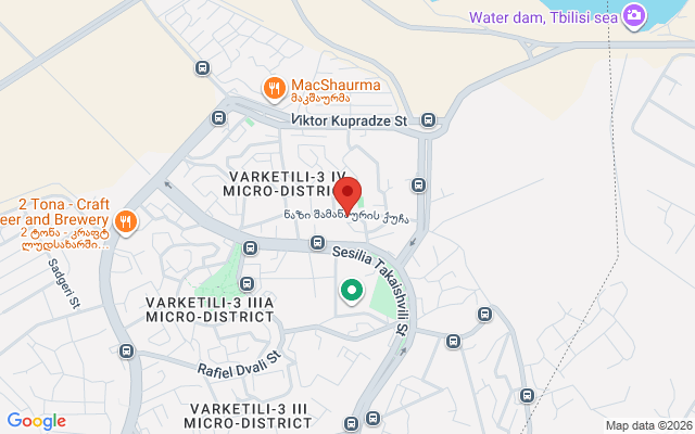 Карта расположения
