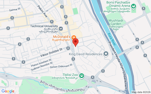 Карта расположения
