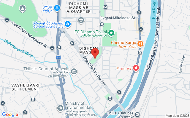 Карта расположения