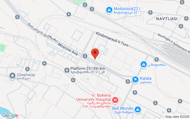 Карта расположения