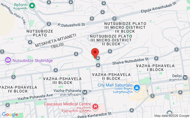 Карта расположения