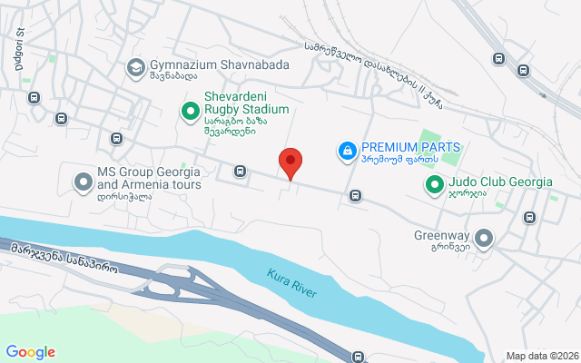 Карта расположения