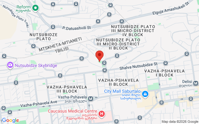 Карта расположения
