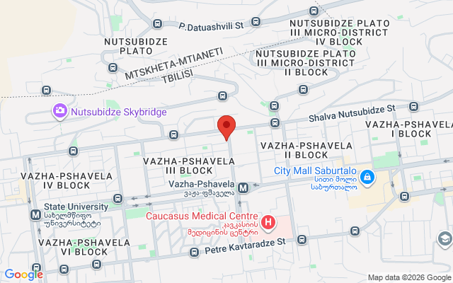 Карта расположения