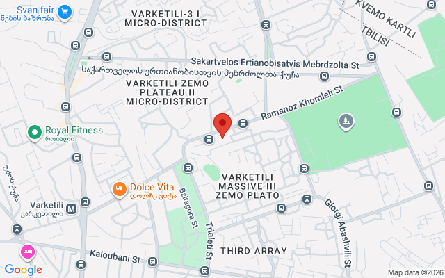 Карта расположения